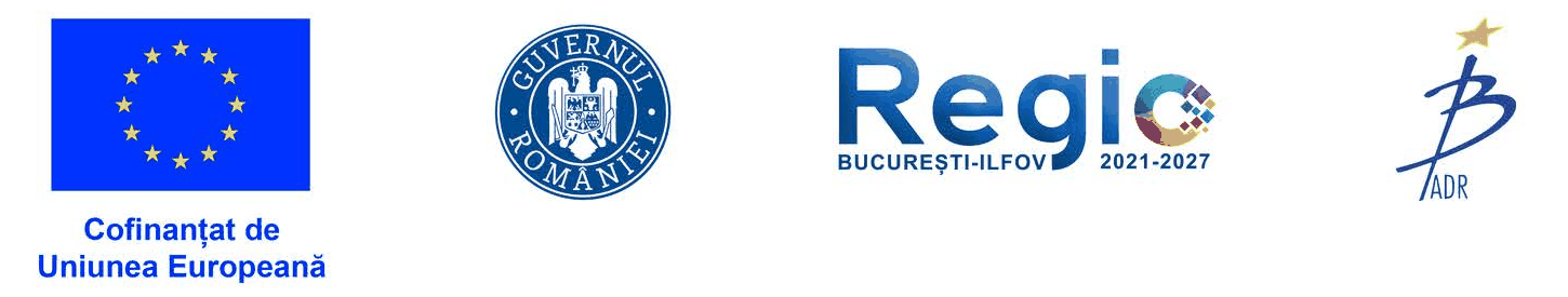 Cofinantat de Uniunea Europeana | Guvernul Romaniei | Regio Bucuresti-Ilfov 2021-2027 | ADR Bucuresti-Ilfov